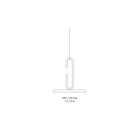 Penta Clip Mini led suspension lamp