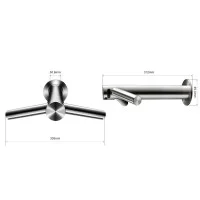 Dyson Airblade Tap Wash e Dry Rubinetto Asciugamani A Parete