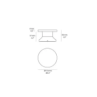 Linea Light Nail wall lamp ip65