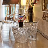 Kartell Sparkle storage side table Kartell Sparkle storage side table