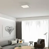 Lampo SQLED square recessed panel tricolor Lampo SQLED square recessed panel tricolor