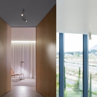 Lampo Faretto Led 7W orientabile tripower e tricolor