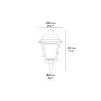 Sovil Avenue testa palo ip65