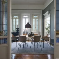 Kartell sedia Q/Wood Soft