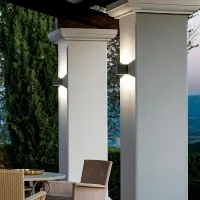 Sovil River lampada biemissione da parete ip65