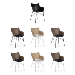 Kartell sedia Q/Wood