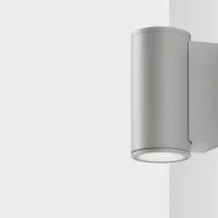 PAN Shock Lamp cylindrical Wall Applique Biemission LED 24W