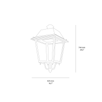 Sovil Avenue lampada a sospensione ip65
