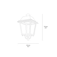 Sovil Avenue lampada a sospensione ip65