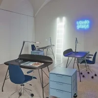 Kartell scrivania Earl of Wood