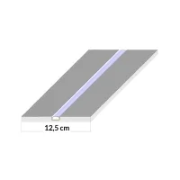Kit Profilo in alluminio con cartongesso taglio Di Luce 2M