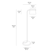 Maytoni Cabaret floor lamp
