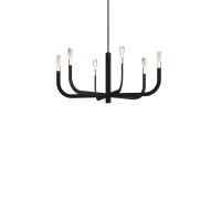Luceplan J-US lampadario led small Nero H30