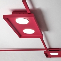 Vivida Multipop Doppia lampada da parete e da soffitto