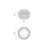 Slide Molly suspension lamp