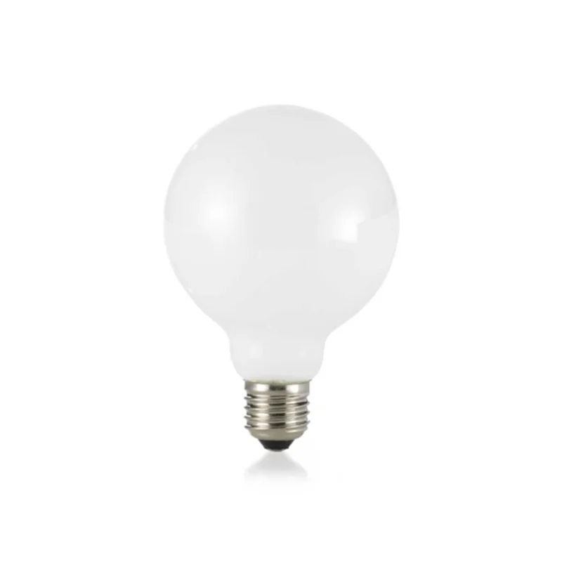 Lampadina opalina E27 LED 9W Globo G95 luce calda Lampadina opalina E27 LED 9W Globo G95 luce calda