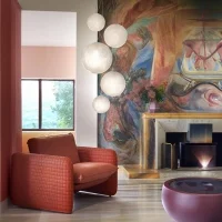 Slide Murano suspension lamp
