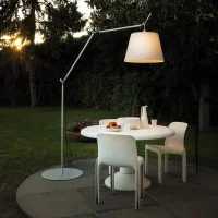 Artemide Tolomeo Paralume Outdoor Floor led Lamp in White
