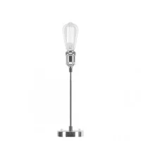 Tige 30cm with double screw in metal M10X1 10mm accessory for