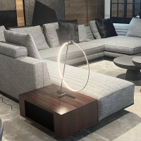 Kundalini Poise Rotating led Ring Light Table Lamp