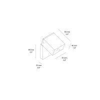 Lombardo Kura Reg X2 lampada da soffitto e da parete ip65