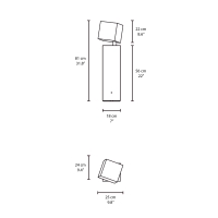 Vibia Break 4101 floor lamp