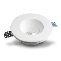 Molveno Oblo' LED Faretto Incasso Soffitto Gesso Gypsolyte