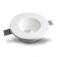 Molveno Oblo' LED Faretto Incasso Soffitto Gesso Gypsolyte