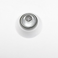 Molveno Oblo' LED Faretto Incasso Soffitto Gesso Gypsolyte