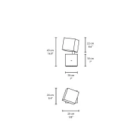 Vibia Break 4106 lampada da terra