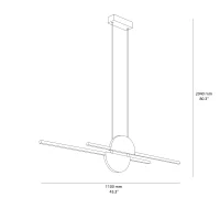Maytoni Skyline suspension lamp