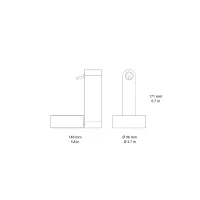 copy of Martinelli Luce Frog outdoor led wall lamp