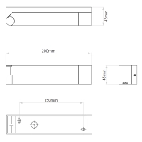 Astro Lighting Tosca LED Lampada da Parete E Lettura Orientabile