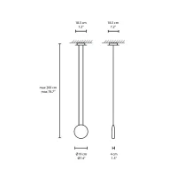 Vibia Cosmos 2500 lampada a sospensione