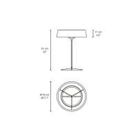 Vibia Dama table lamp