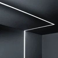 Lampo Aluminum Profile Kit Cut Of Light 2 Meters for False