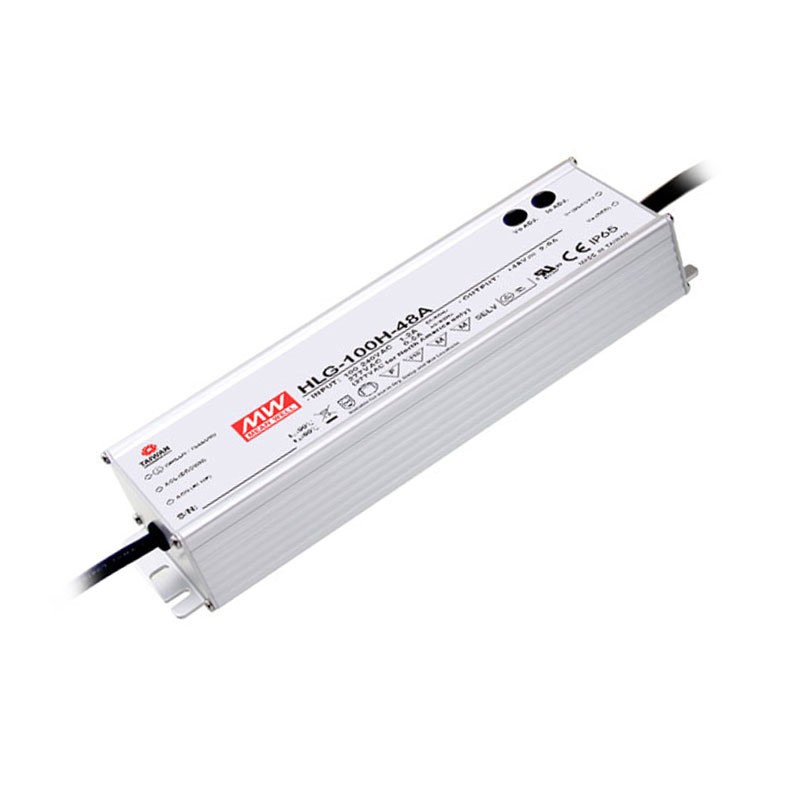Meanwell HLG-100H-48A 100W 48V 2A IP67 LED Power Supply Driver
