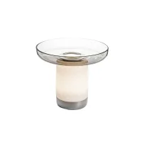 Artemide Bontà battery led lamp with plate