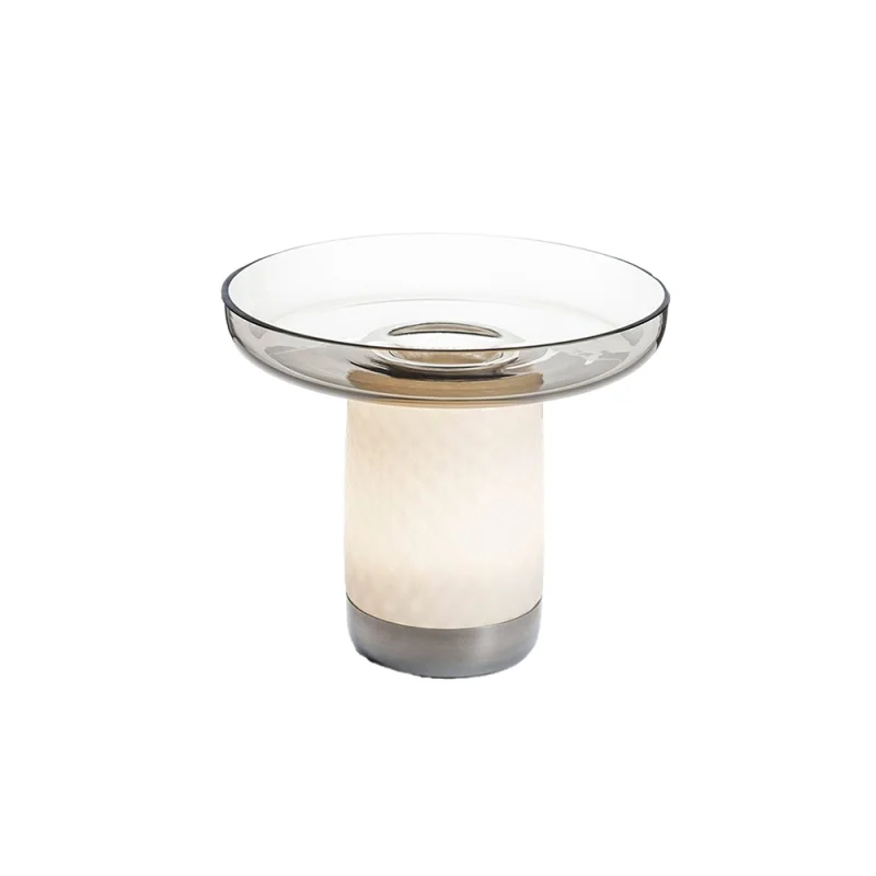 Artemide Bontà lampada batteria led con piatto