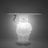 Slide Together Light White tavolino luminoso
