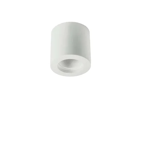 Lampo Cilindro GU10 a Soffitto Plafone in Gesso Tondo Da Superficie
