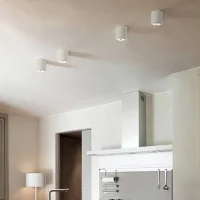 Lampo Ceiling Cylinder GU10 Surface Round Plaster Gypsolyte