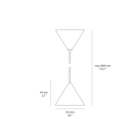 Pholc Apollo Zero suspension lamp