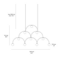 Pholc Bounce suspension lamp