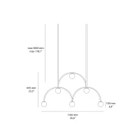 Pholc Bounce suspension lamp