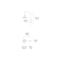 Artemide Unterlinden lampada da parete led
