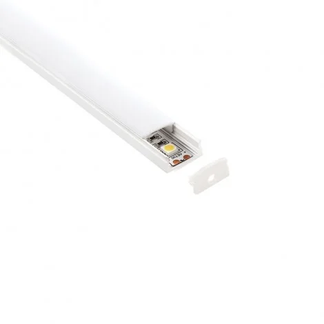 Lampo Kit Profilo In Alluminio 2 Metri A Superficie Per Strip