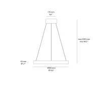 Ideal Lux Oracle lampada a sospensione