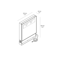 Lombardo Delta 3 outdoor spotlight ip66