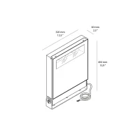 Lombardo Delta 3 outdoor spotlight ip66